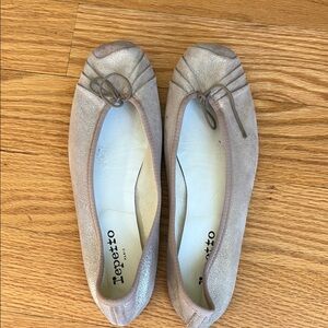 Repetto Women's Silver/Lilac Ballet Flats